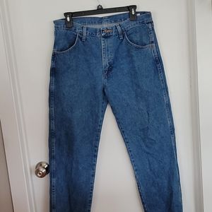 VINTAGE RUSTLER RIGID  DENIM JEANS